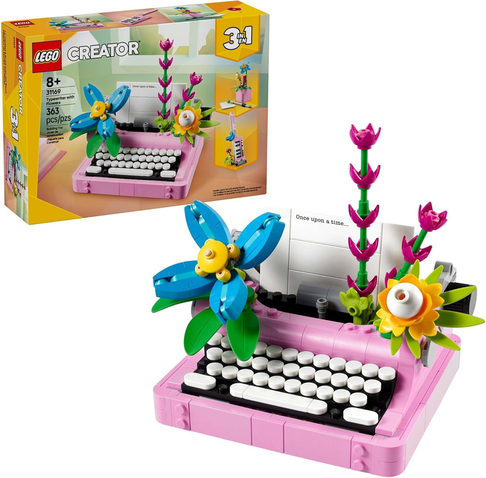 LEGO: Creator 3 in 1: Typewriter with Flowers: 31169