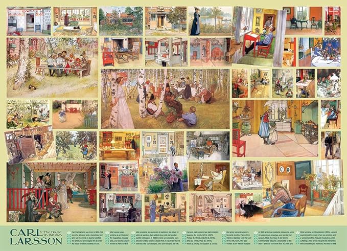 Cobble Hill: Carl Larsson & The House In The Sun: 1000 Piece Puzzle