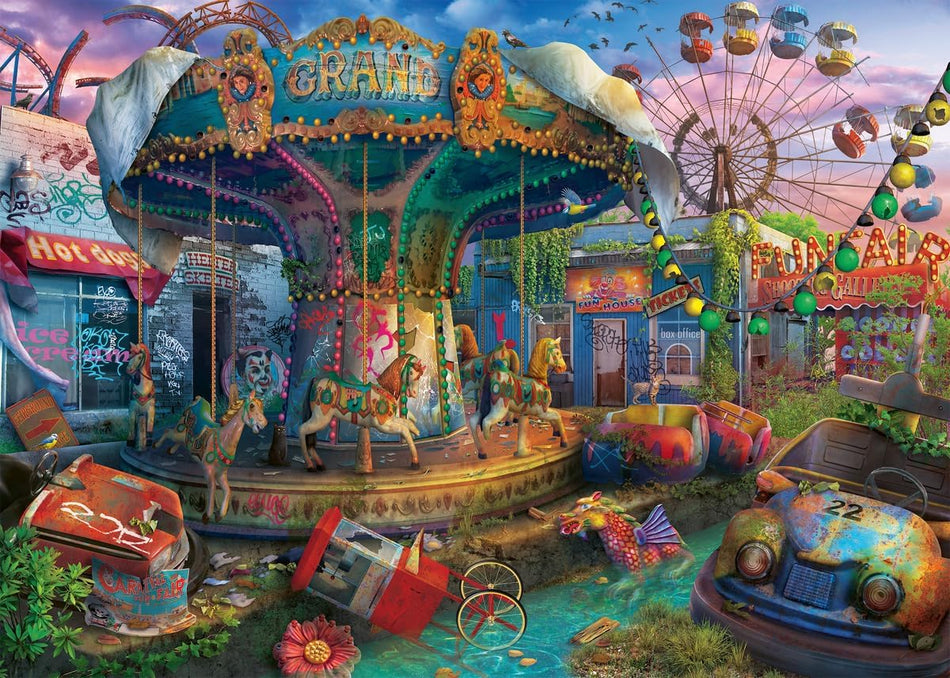 Ravensburger: Abandoned Series: Gloomy Carnival: 1000 Piece Puzzle