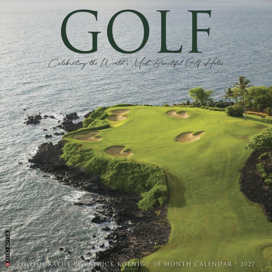 Golf - 2027 Wall Calendar | Willow Creek Press
