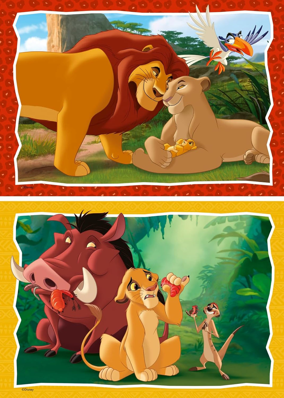 Ravensburger: The Lion King: 2x24 Piece Puzzle