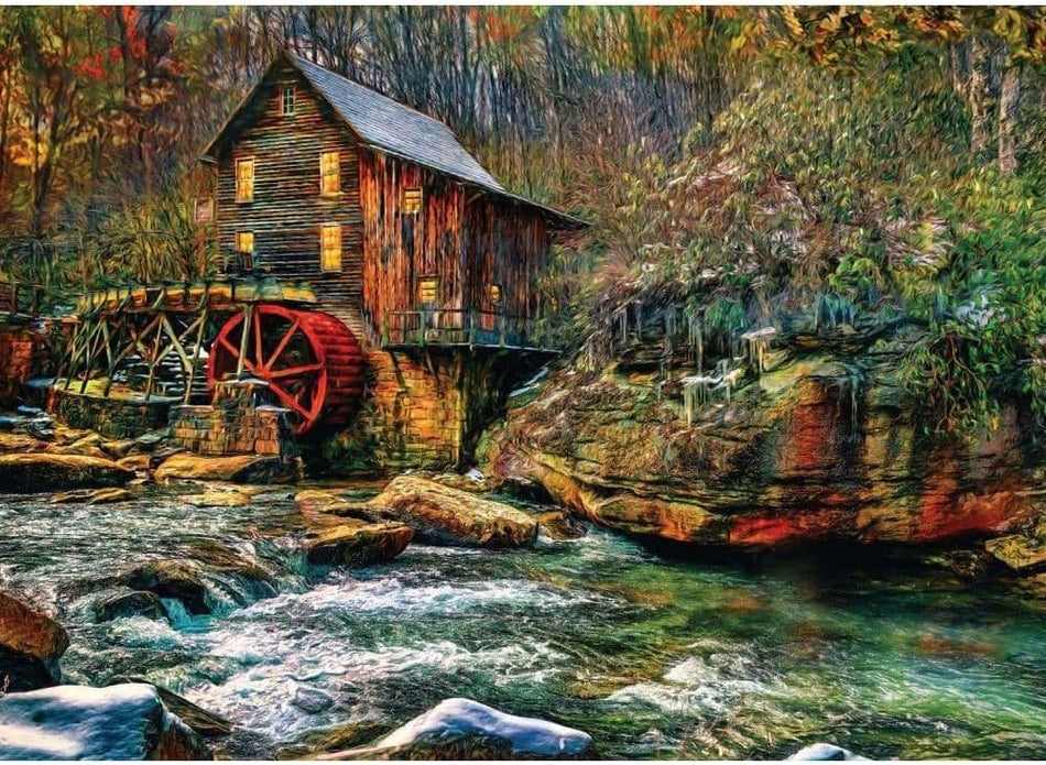 Willow Creek Press: Old Mill: 1000 Piece Puzzle