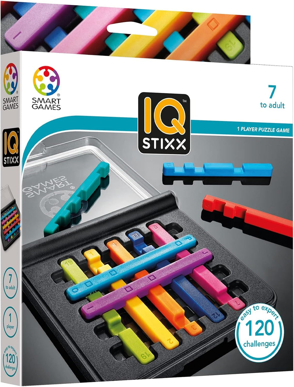 SmartGames: IQ Stixx: 1 Player Logic Game