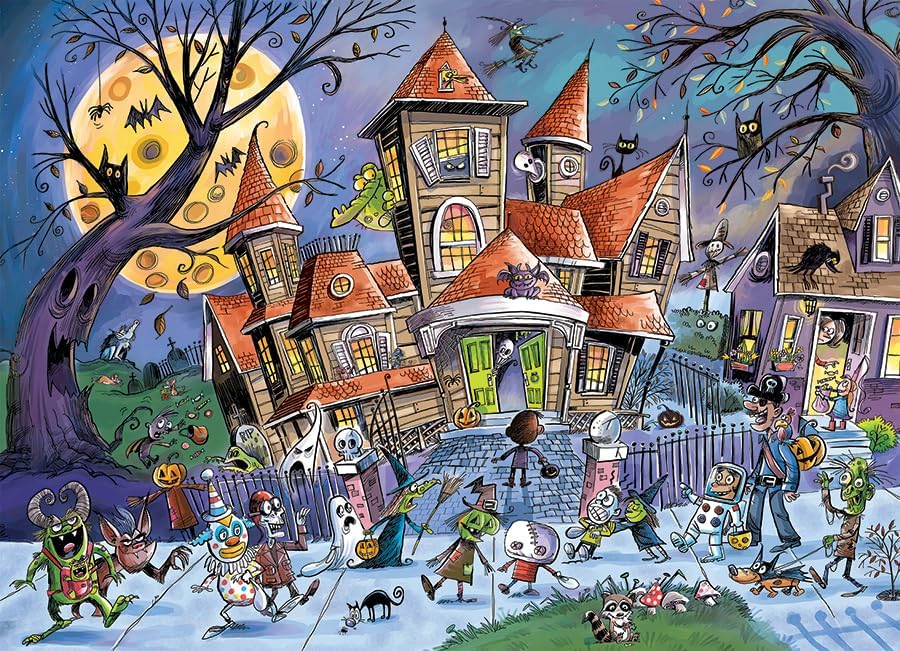 Cobble Hill: Haunted House: 350 Piece Puzzle