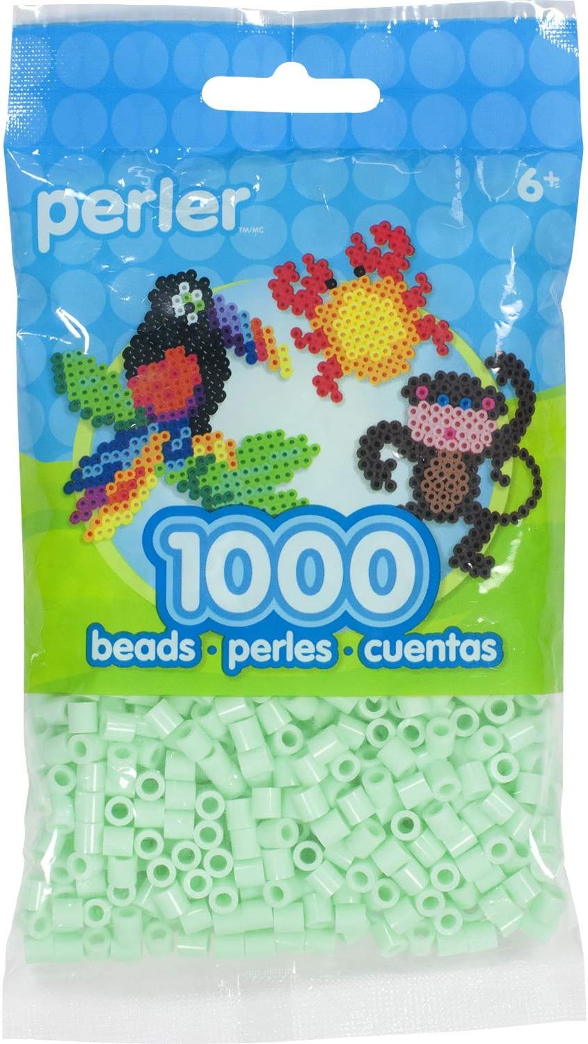 Perler: Mint Beads: 1000 Fuse Beads Polybag