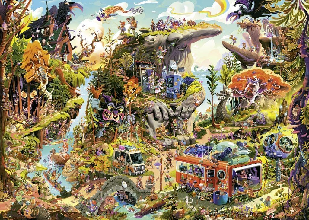 image of Heye Nordic stories 2000 piece jigsaw puzzle