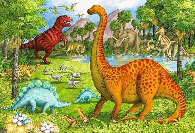 Ravensburger: Dinosaur Pals: Giant 24 Piece Floor Puzzle