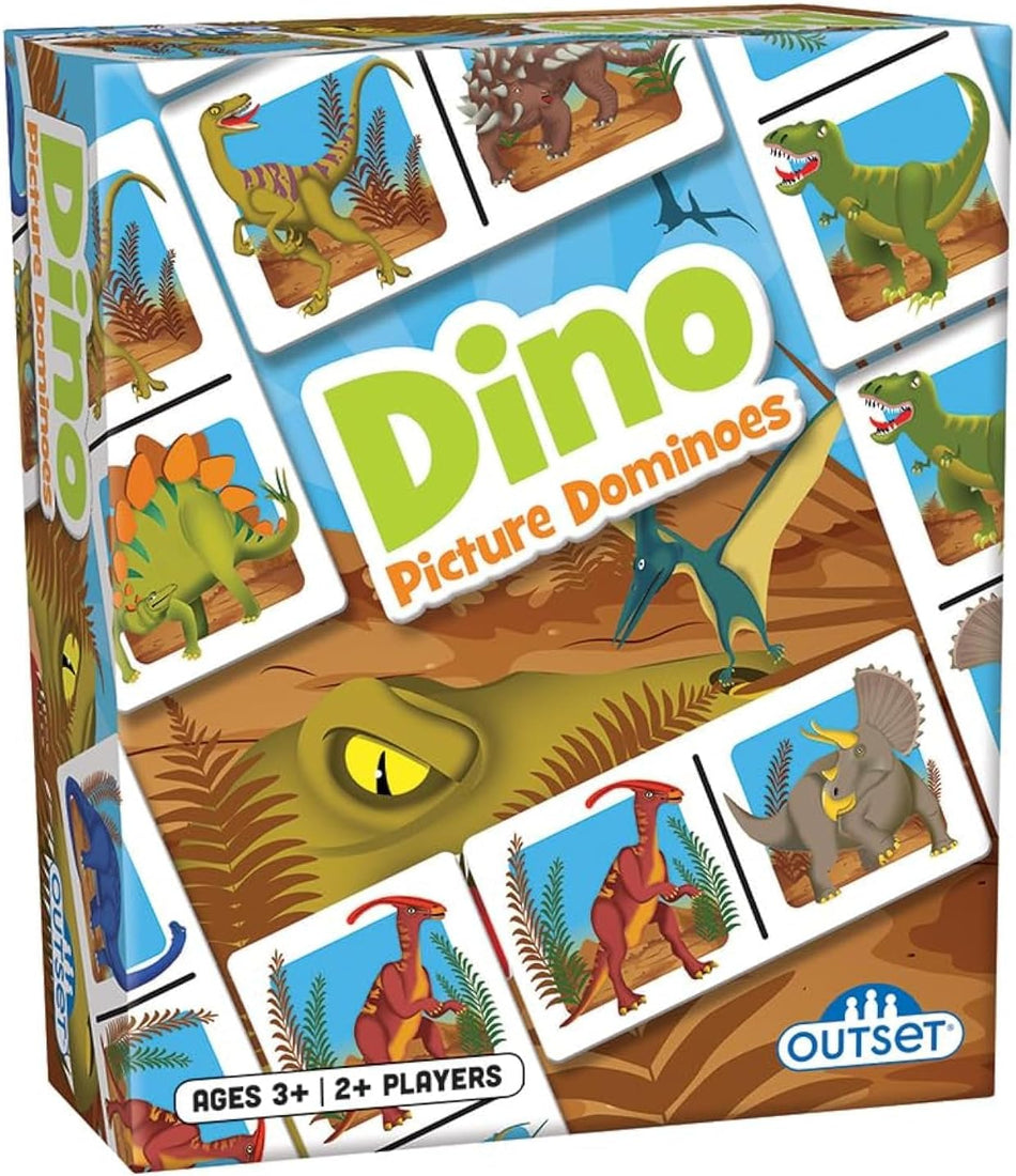 Outset Media: Dino: Picture Dominoes