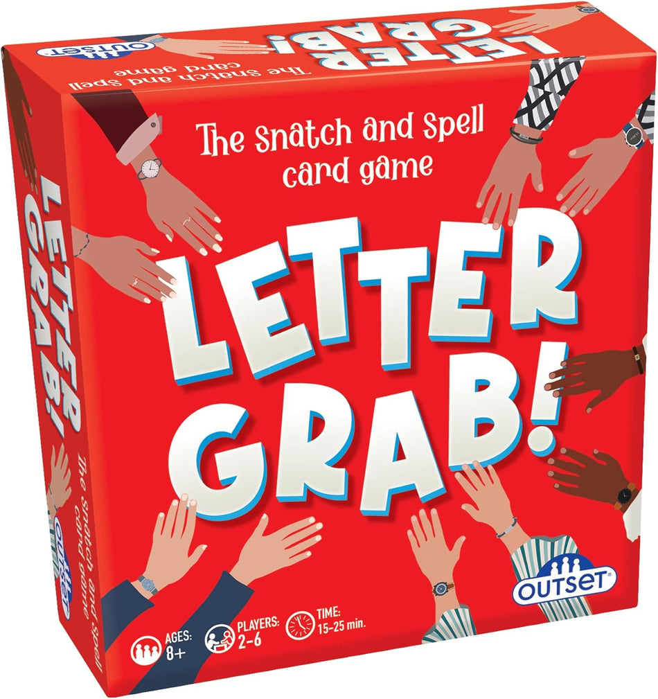 Outset Media: Letter Grab: The Snatch & Spell Card Game