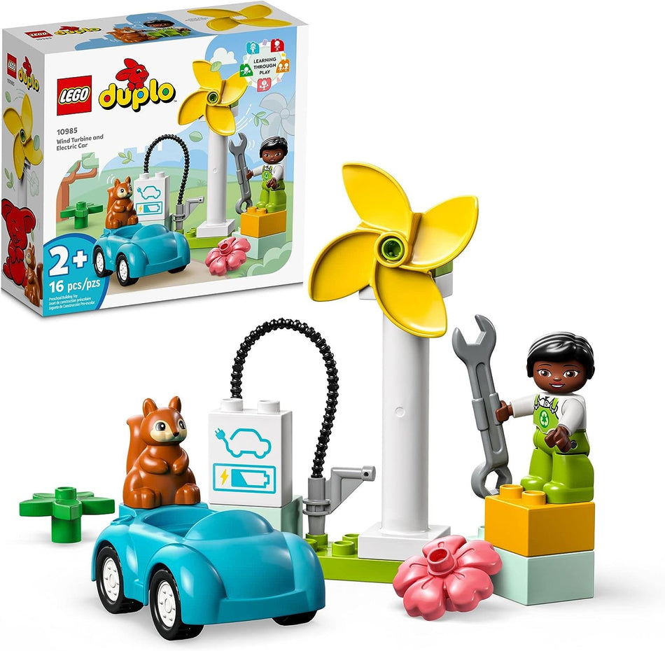 LEGO: DUPLO: Wind Turbine and Electric Car: 10985