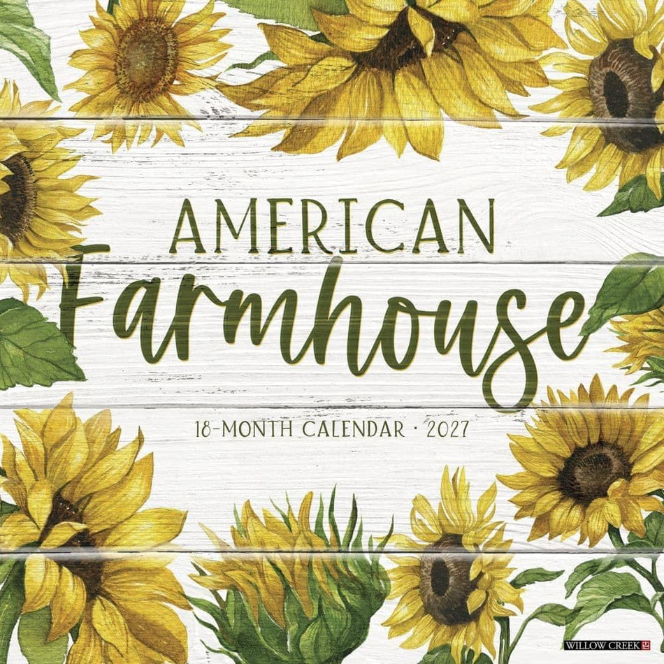 American Farmhouse - 2027 Wall Calendar | Willow Creek Press