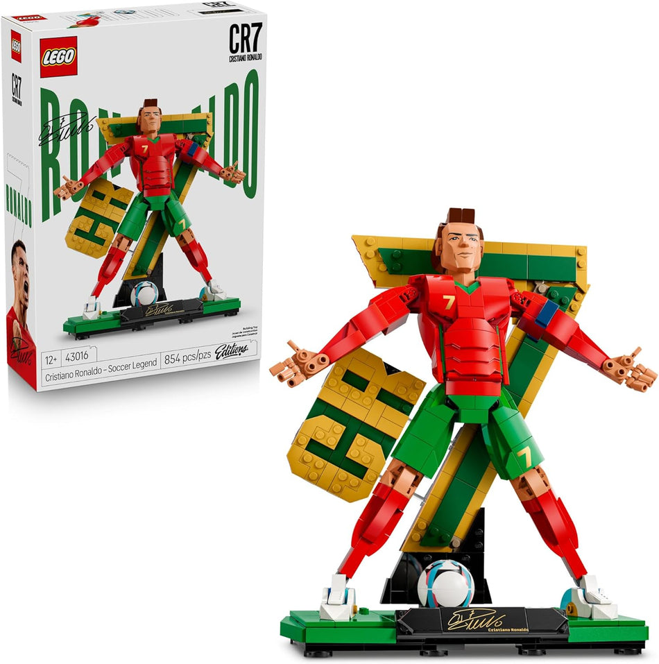 *PRE-ORDER: LEGO: Editions: Cristiano Ronaldo – Soccer Legend: 43016