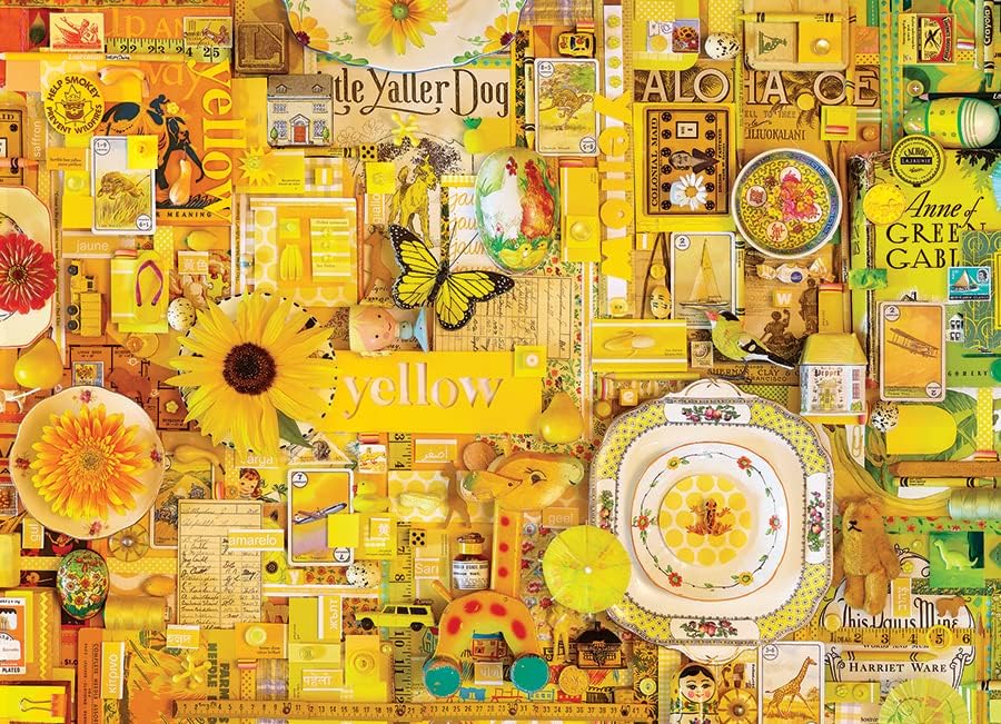 Cobble Hill: Yellow: 1000 Piece Puzzle