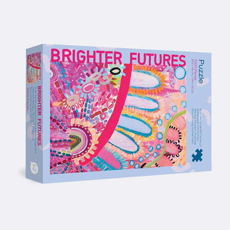 box image of brighter futures 1000 piece jigsaw puzzle