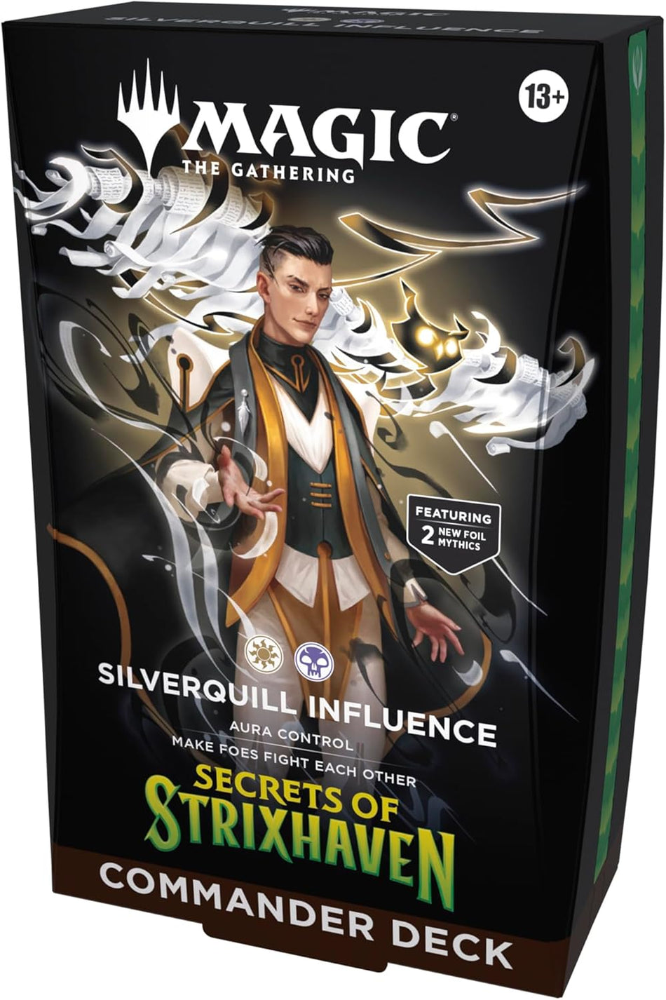 Magic the Gathering: Secrets of Strixhaven Commander Deck - Silverquill Influence