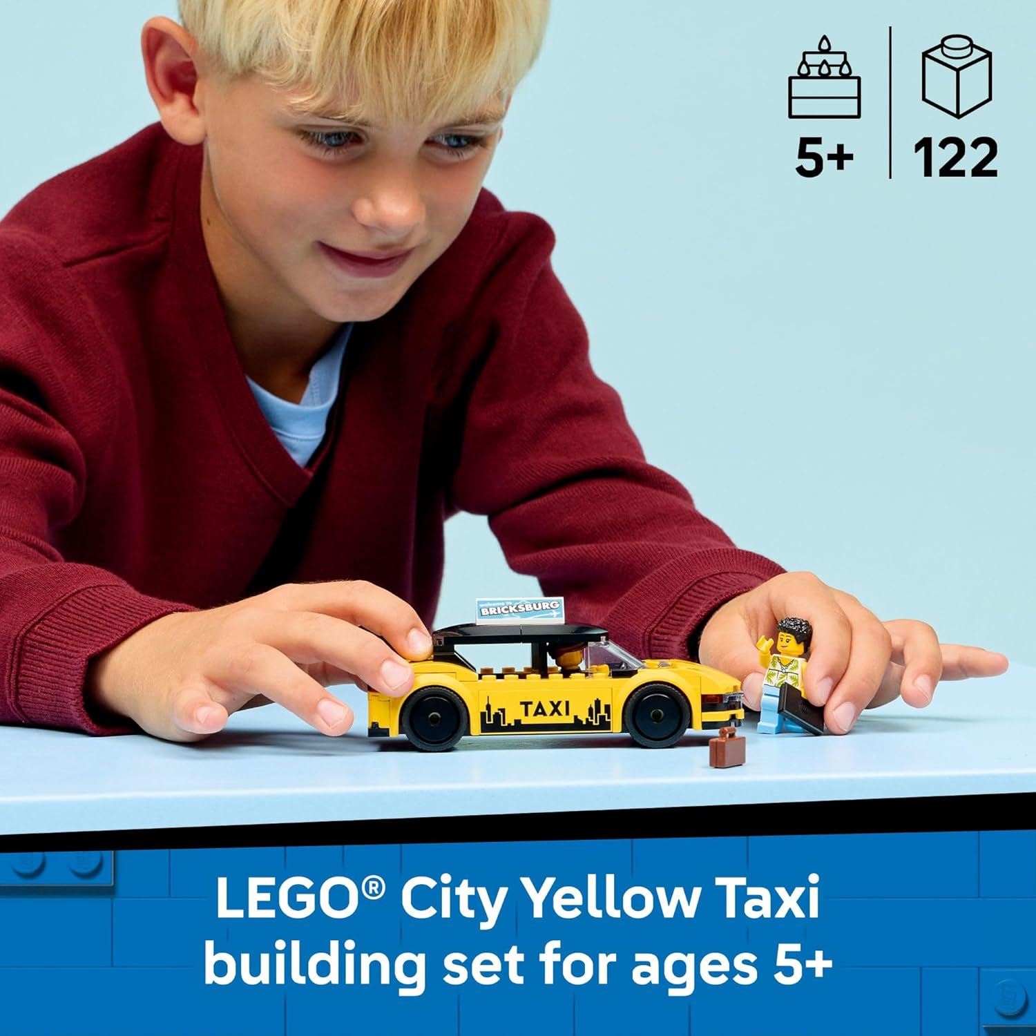 LEGO: City: Yellow Taxi: 60487 – Puzzled Gamer