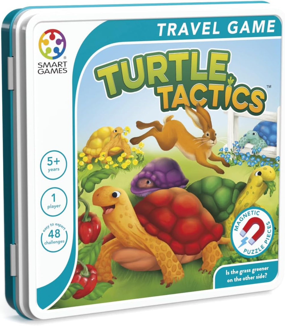 SmartGames: Turtle Tactics: 1 Player Magnetic Puzzle Game