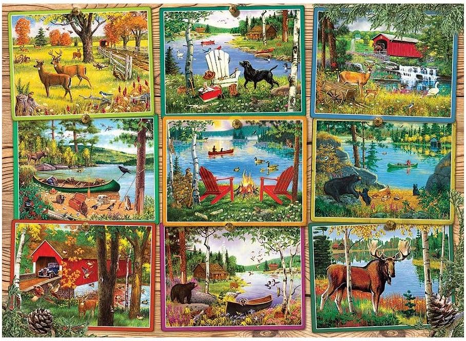 Cobble Hill: Postcards From Lake Country: 1000 Piece Puzzle