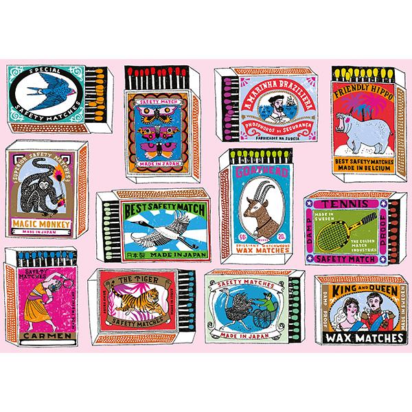 happily: Matches: 1000 Piece Puzzle