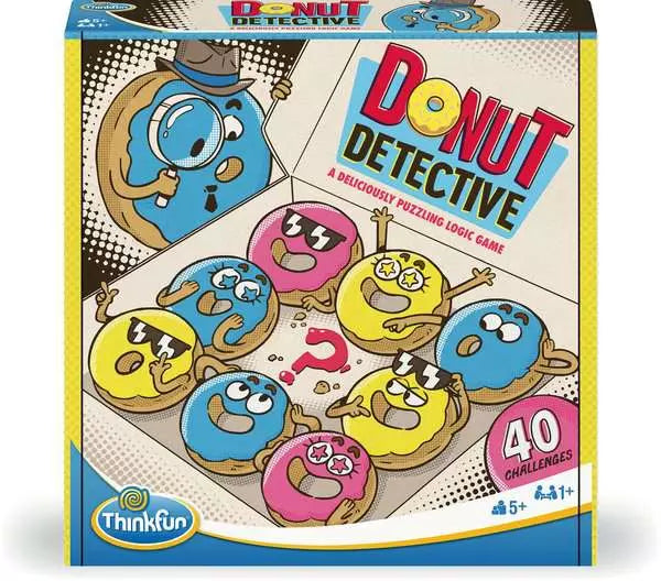 ThinkFun: Donut Detective: A Deliciously Puzzling Logic Game