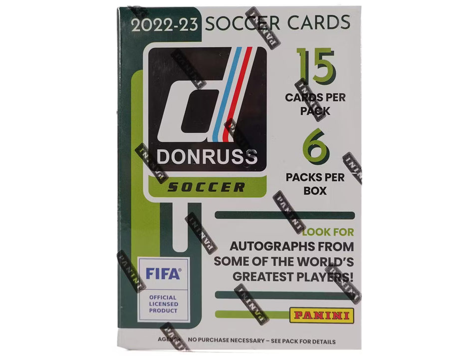 2022/23 Panini Donruss Soccer 6-Pack Blaster Box