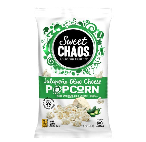 Sweet Chaos - Jalapeno Blue Cheese Popcorn | 6 oz