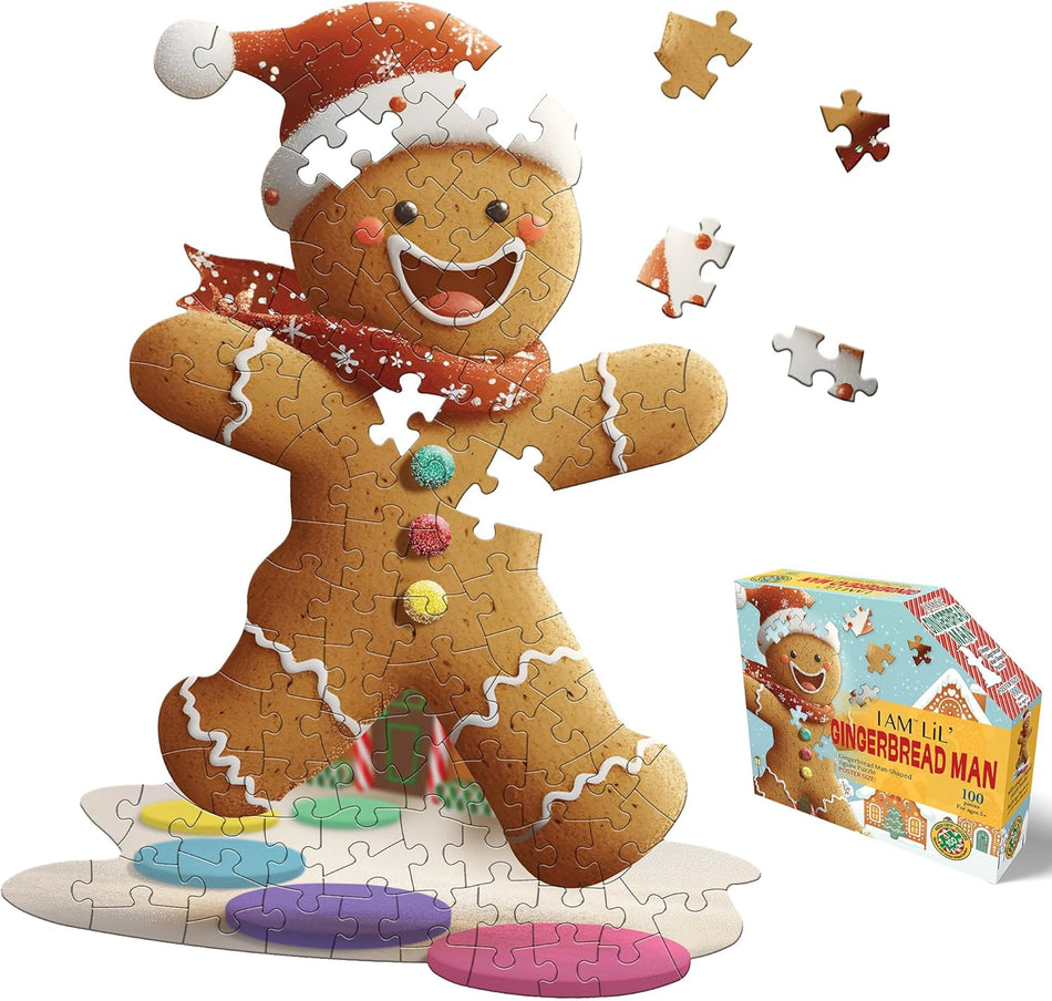 Madd CAPP: I Am Lil' Gingerbread Man - 100 Piece Puzzle