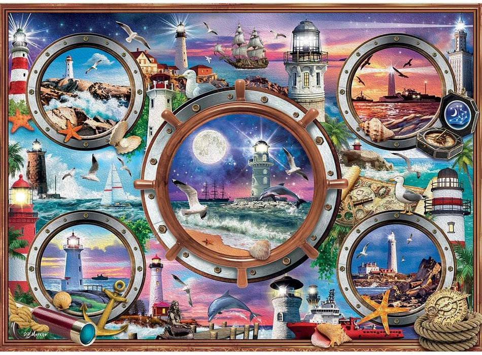 Cobble Hill: Lighthouses: 1000 Piece Puzzle
