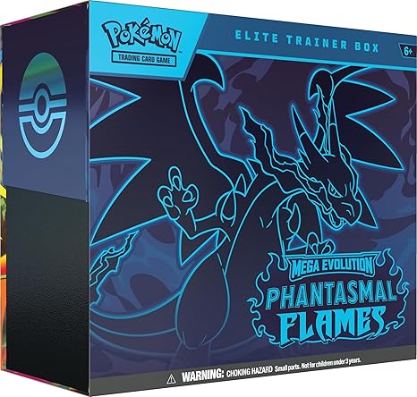 Pokémon TCG: Mega Evolution Phantasmal Flames Elite Trainer Box