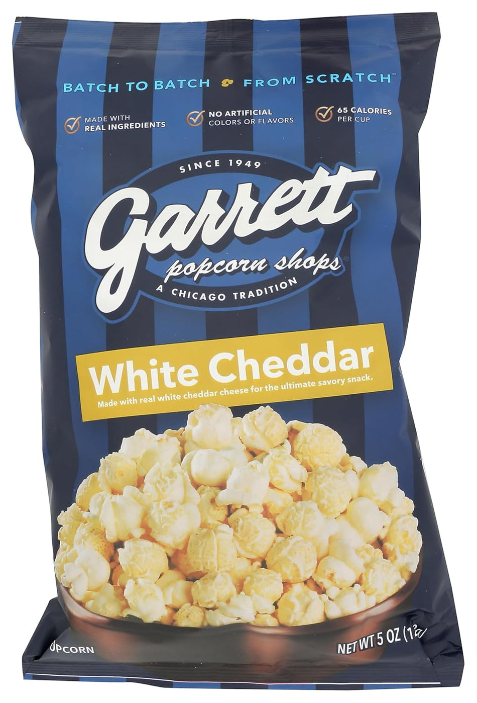 Garrett Popcorn: White Cheddar 5.0oz Bag