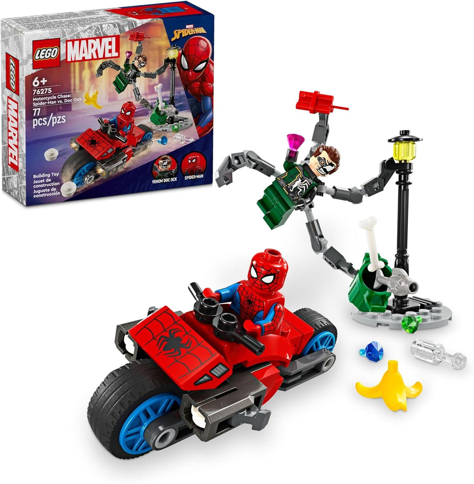 LEGO: Marvel: Motorcycle Chase: Spider-Man vs. Doc Ock: 76275