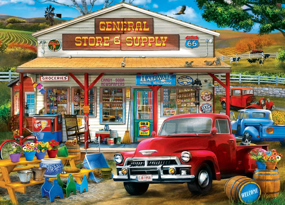 Master Pieces: General Store- Countryside Store & Supply: 1000 Piece Puzzle