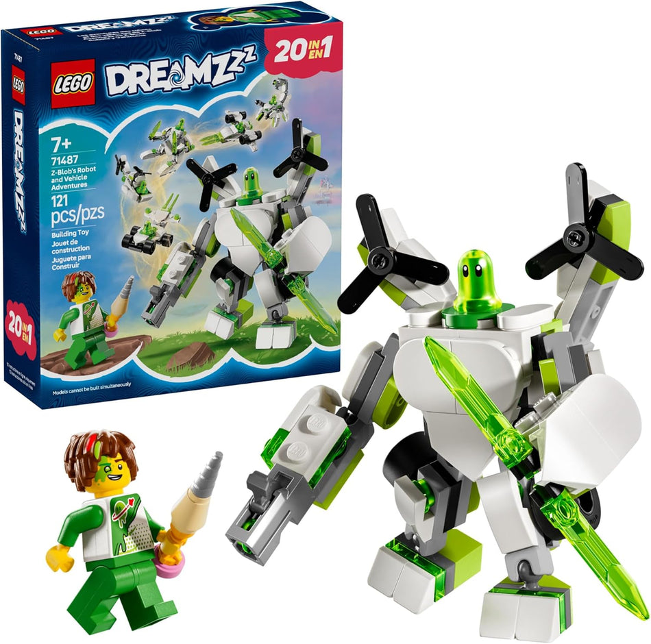 LEGO: DREAMZzz: Z-Blob's Robot and Vehicle Adventures: 71487