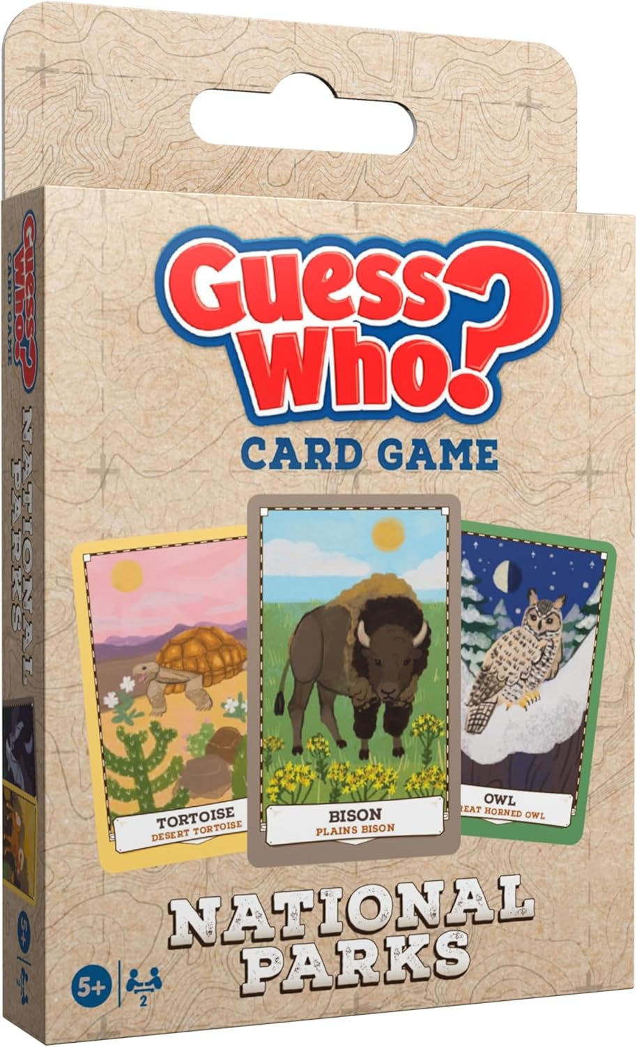 GUESS WHO? Card Game: National Parks Edition