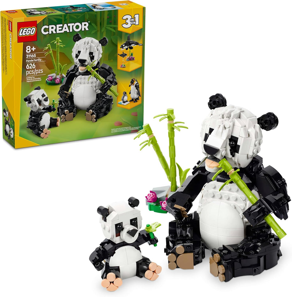 LEGO: Creator 3 in 1: Wild Animals: Panda Family: 31165