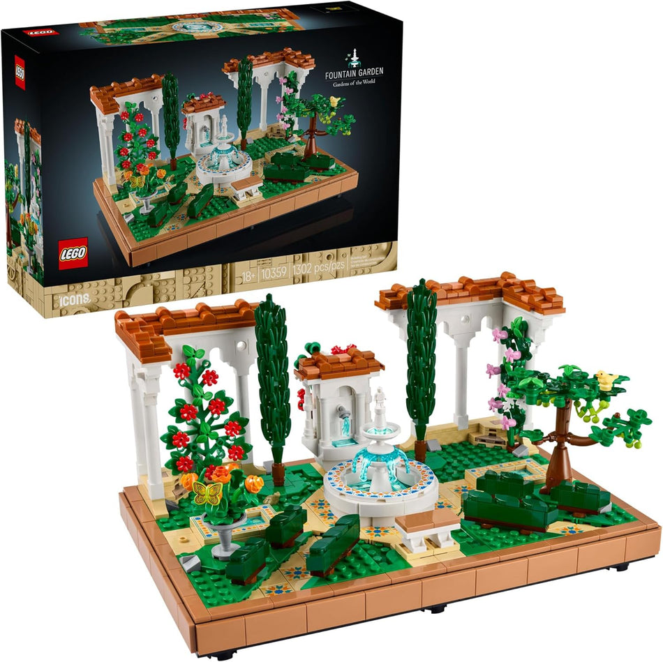 LEGO: Icons: Fountain Garden: 10359