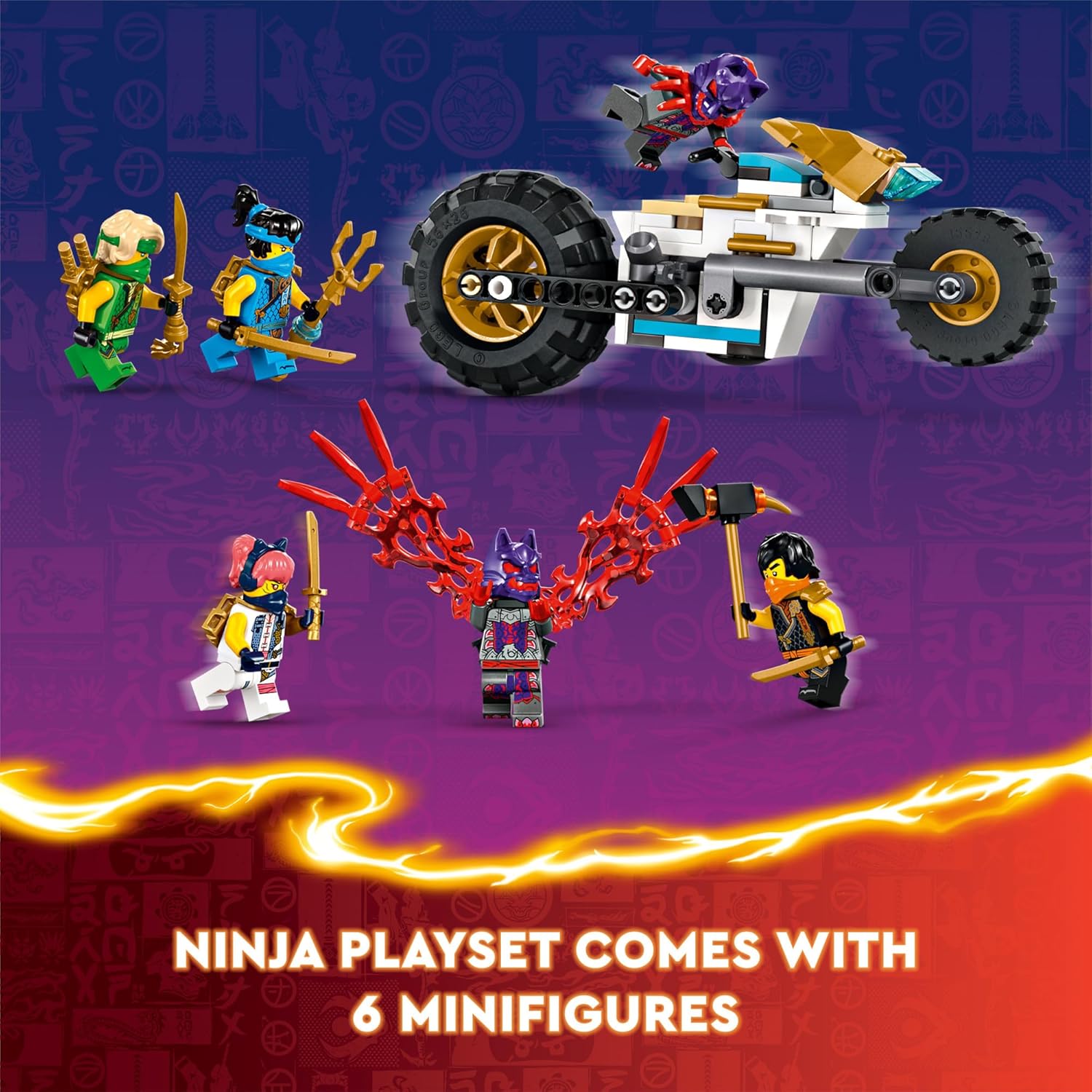LEGO: NINJAGO: Ninja Team Combo Vehicle: 71820 – Puzzled Gamer