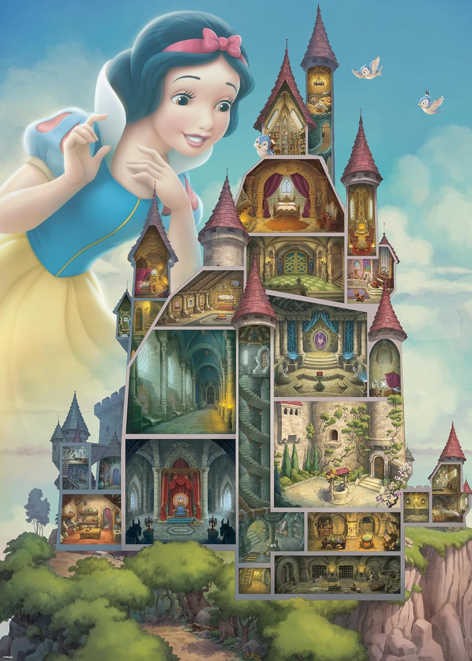 Ravensburger: Disney Castles: Snow White: 1000 Piece Puzzle