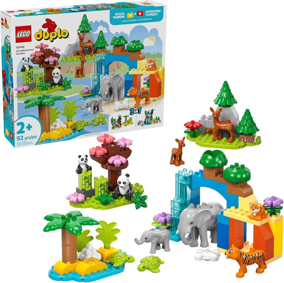 LEGO: Duplo: 3in1 Wild Animal Families: 10446