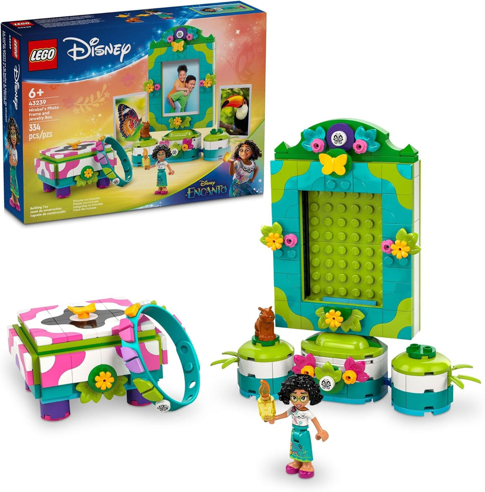 LEGO: Disney: Encanto Mirabel’s Photo Frame and Jewelry Box: 43239