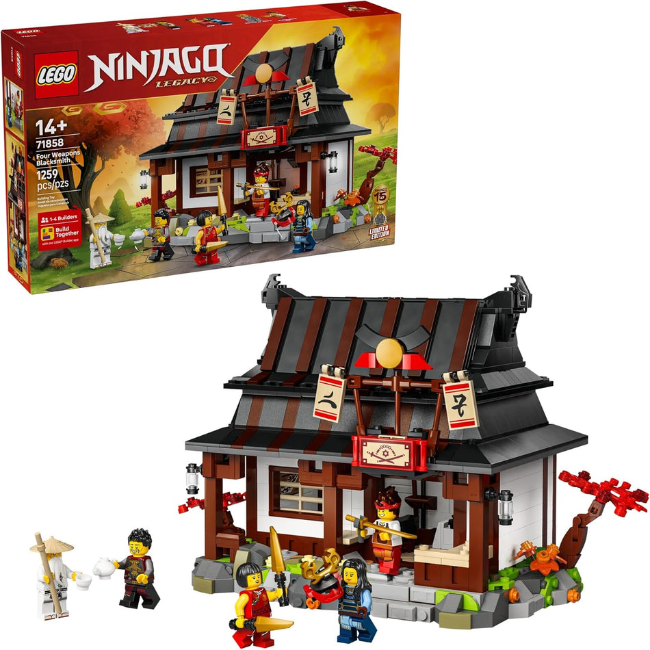 LEGO: NINJAGO: Four Weapons Blacksmith: 71858