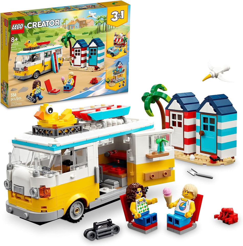 LEGO: Creator: 3 in 1 Beach Camper Van: 31138