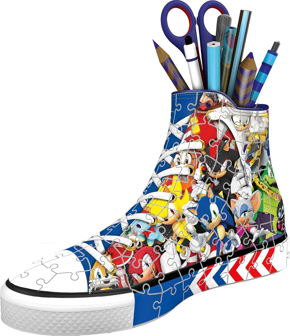 Ravensburger: Sonic The Hedgehog 3D Sneaker: 108 Piece 3D Puzzle