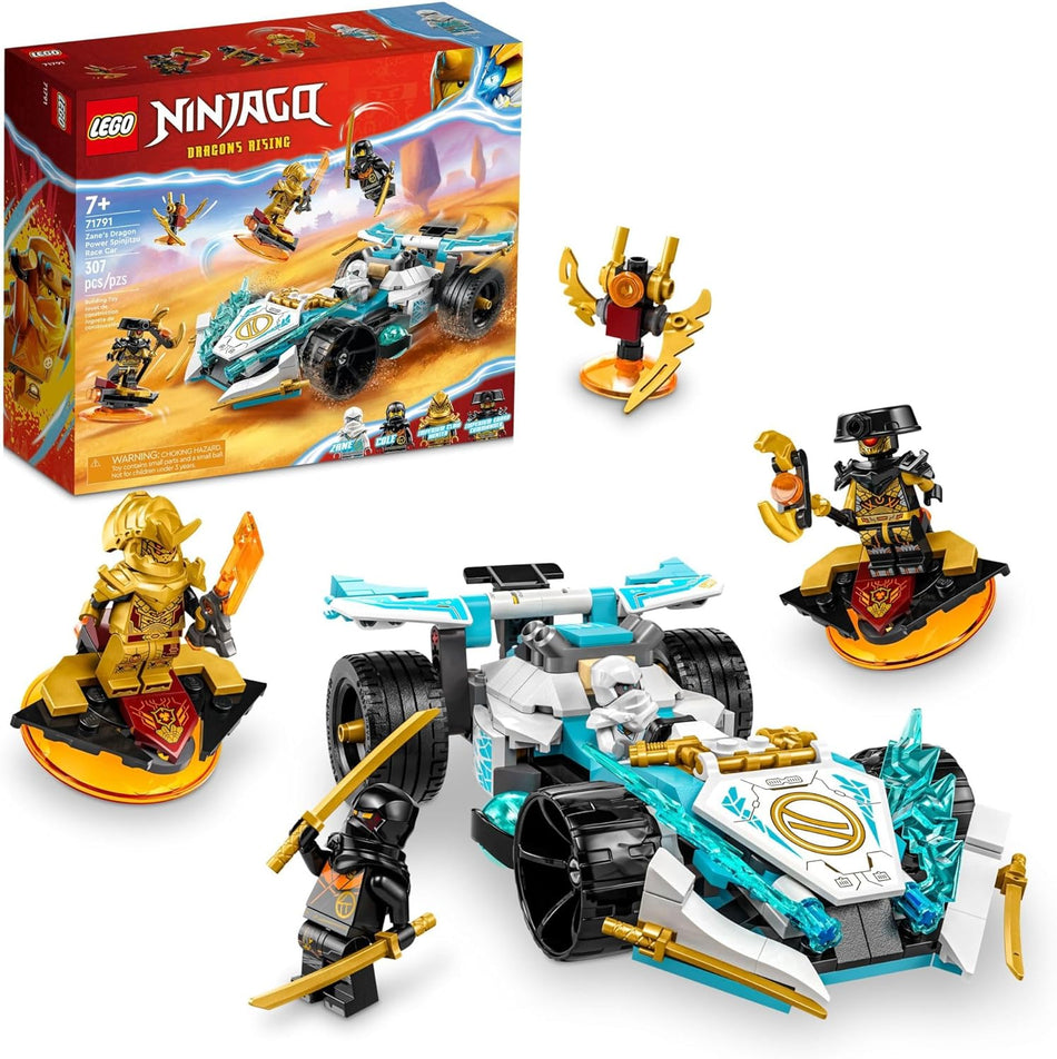 LEGO: NINJAGO: Zane’s Dragon Power Spinjitzu Race Car: 71791