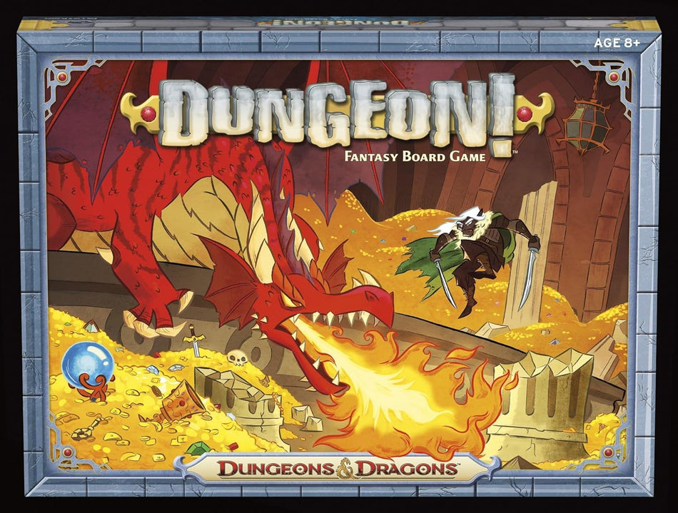 Dungeons & Dragons: Dungeon! Fantasy Board Game