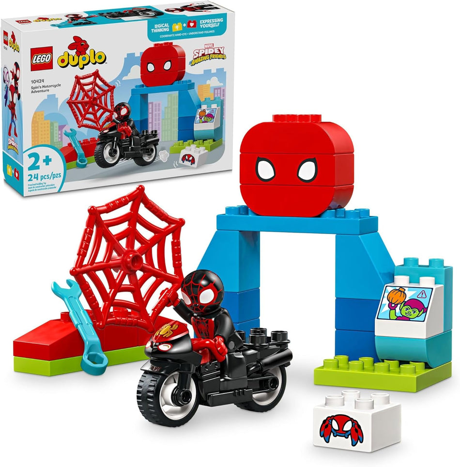 LEGO: DUPLO: Marvel: Spin’s Motorcycle Adventure: 10424