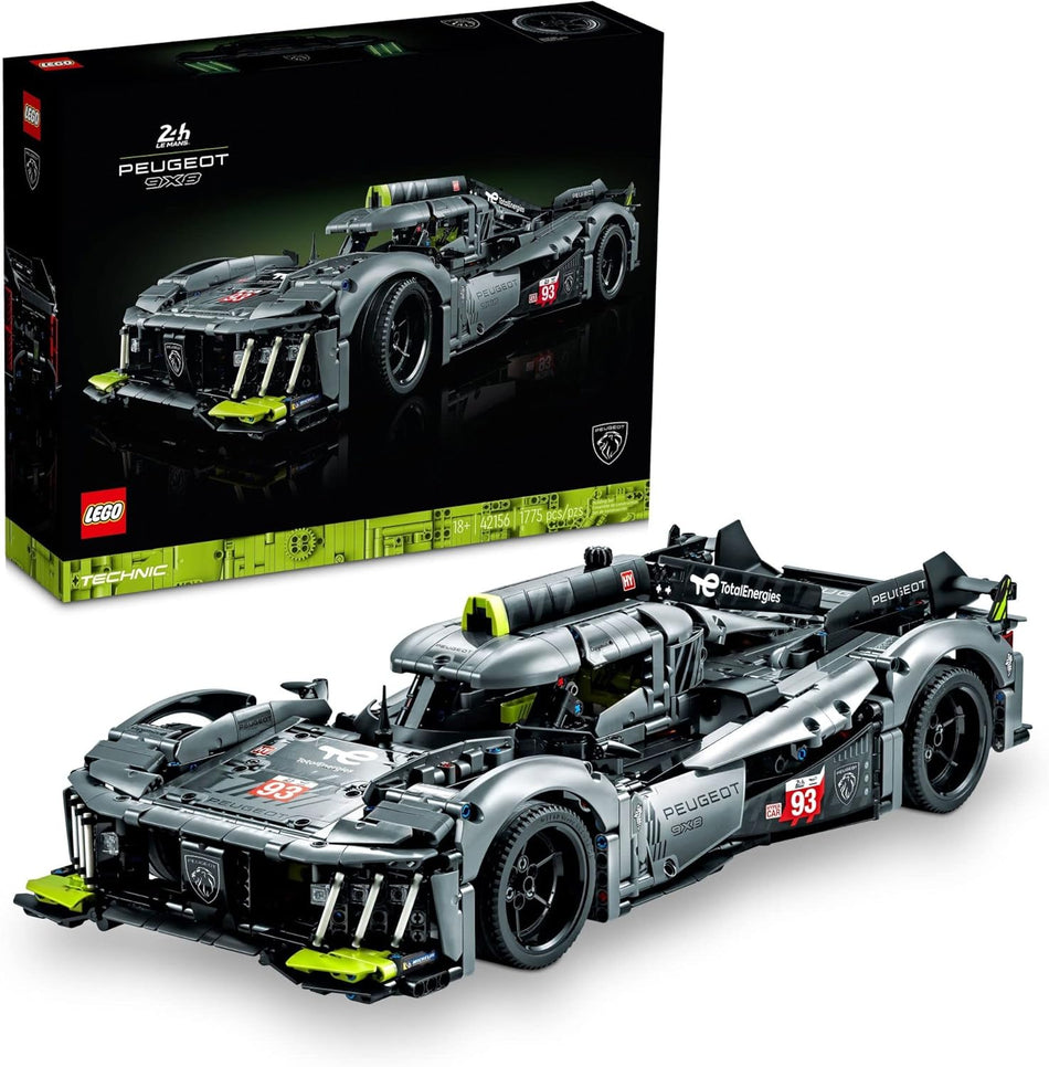 LEGO: Technic: Peugot 9X8 24H Le Mans Hybrid Hypercar: 42156