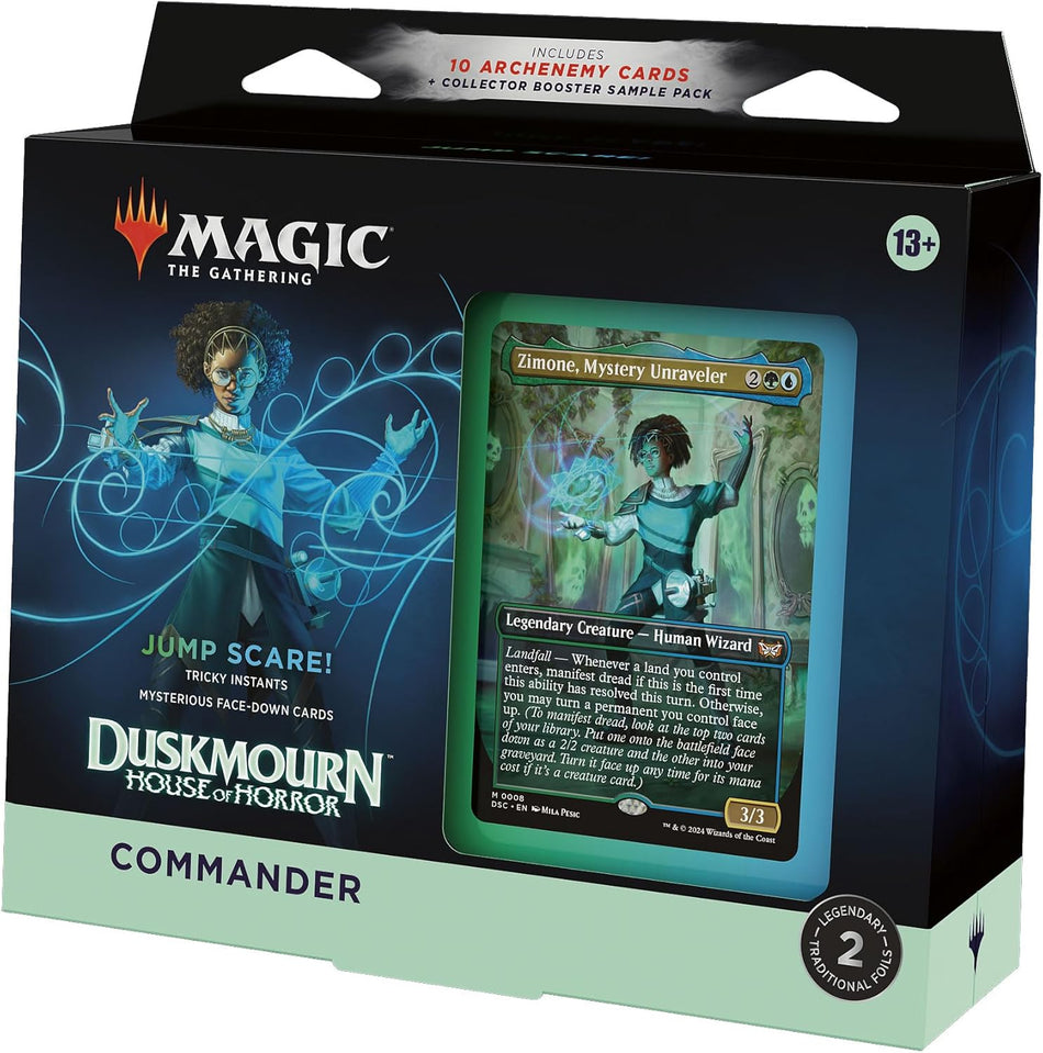 Magic the Gathering: Duskmourn: House of Horror Commander Deck - Jump Scare!
