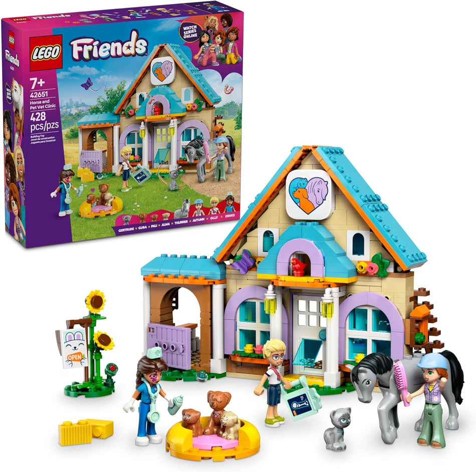 LEGO: Friends: Horse and Pet Vet Clinic: 42651