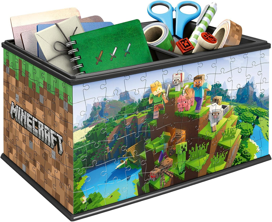 Ravensburger: Minecraft 3D Storage Box: 216 Piece 3D Puzzle